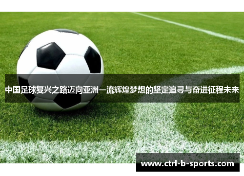 中国足球复兴之路迈向亚洲一流辉煌梦想的坚定追寻与奋进征程未来 中国足球复兴之路迈向亚洲一流辉煌梦想的坚定追寻与奋进征程未来